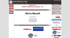 Desktop Screenshot of hitechmachinery.com